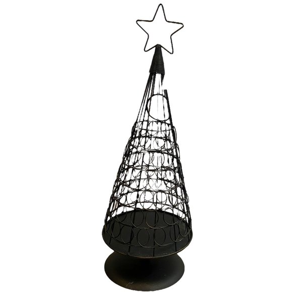 Wine Enthusiast Holiday Nwt Bronze Finished Filigree Cork Catcher